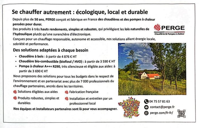 PERGE: Comment se chauffer autrement, concrètement ?